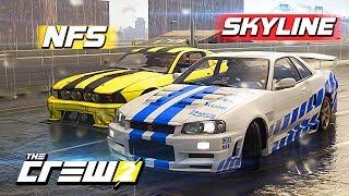 ЛЕГЕНДЫ NFS И ФОРСАЖ В НОЧНОМ СТРИТРЕЙСИНГЕ В THE CREW 2!!!