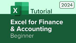 Excel for Finance and Accounting Beginner Tutorial