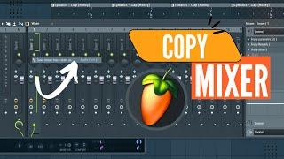 The EASIEST Way to Copy Effects Between Mixer Tracks (FL Studio)