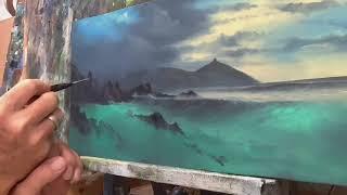 RAME HEAD Oil Painting Demo by Alan Kingwell with music by Ben Kingwell