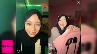 Live Hijab Comel  Putie vs Mina