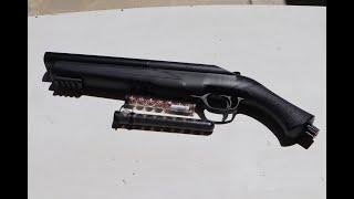 Umarex T4E HDS68 16-Joule CO2 Powered Double Barrel Shot Gun - Less Than Lethal Home Defense Weapon