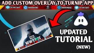 How to make custom overlay for turnip / Mobile Live Stream / Turnip Overlay / [Picsart]