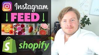 How to Add Instagram Feed to Shopify Store