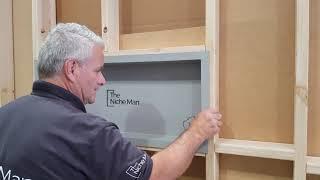 How to Install a Shower Niche - The Niche Man