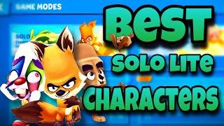 Zooba BEST CHARACTERS in SOLO LITE!