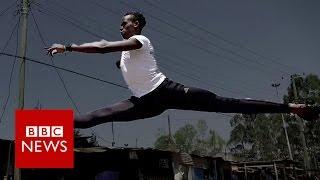 Dancing in the slums: Kenya's rising ballet star - BBC News