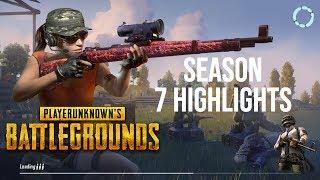 Player Unknown Battlegrounds Mobile PUBG Season 7 Highlights