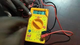 Digital Multimeter in Mobile Users/ sks Mobile Service