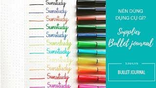 DỤNG CỤ TUYỆT VỜI HỌC SINH CẦN BIẾT (PART 3)  Bullet journal supplies