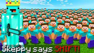 100 Player Simon Says in Minecraft!