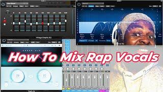 Mixing modern rap vocals (stock plugins)(Logic Pro x| MIXING VOCALS | LOGIC PRO TUTORIAL