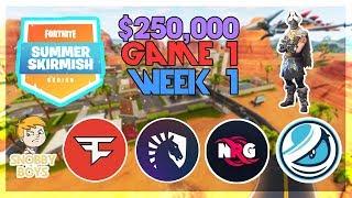 $250,000 Summer Skirmish Tournament Week 1,Game 1 (Fortnite)