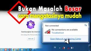 Cara Mengatasi Wifi Laptop silang Merah di Windows 7/8/9