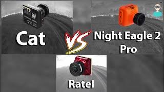 Night FPV Cameras - Side By Side Comparison