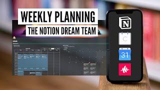 My Notion Weekly Planner System | Google Calendar Integration & Recurring Tasks In Notion