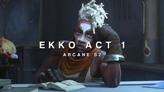 Ekko Season 2 Act 1 Scenes for Editing | ARCANE