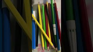 #amazing #soundeffects of colored pencil ️ ️#trending #shortvideo #satisfying #shorts