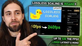 Re-Testing Lossless Scaling, now with x10 and x20 Frame Generation modes!!