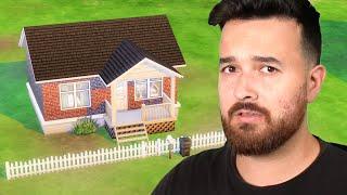 Building a totally normal house with no secrets (The Sims 4)