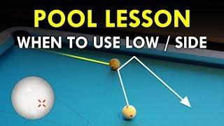Pool Lesson | When To Use Spin And Draw