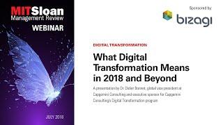 What Digital Transformation Means in 2018 and Beyond - Dr. Didier Bonnet.