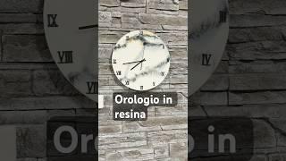 Orologio in resina Fai da te #faidatecreativo #resina #orologio #epoxyresin #epoxygio