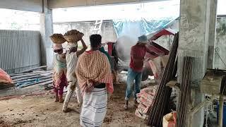 During the work of roofing work on the 2nd floor..... ️