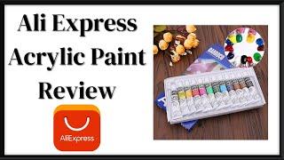 Product Review - Ali Express "Finest Quality" Acrylic Paint