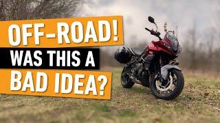 Can You Take Triumph Tiger Sport 660 Off-Road?