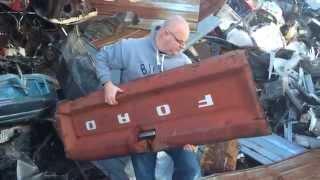 Harvesting an Old Rusty Tailgate