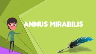 What is Annus Mirabilis (poem)?, Explain Annus Mirabilis (poem), Define Annus Mirabilis (poem)