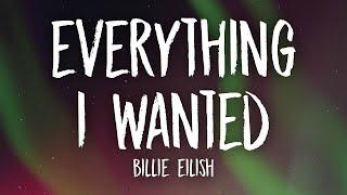 Billie Eilish - everything i wanted Lyrics