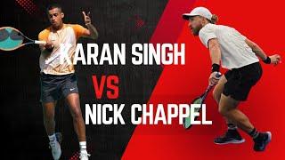 Match Highlights - M25 Kalaburagi: Karan Singh Vs Nick Chappel