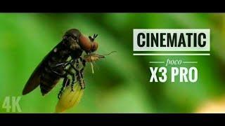 POCO X3 PRO Cinematic Video 4k camera test