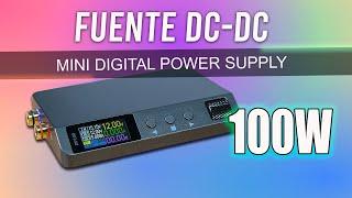 Fuente DC-DC de 100W pequeña y versátil es la Alientek DP100 PSU