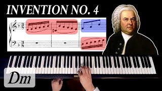 STORMY SCALES - Bach Invention no. 4 in D minor - Analysis