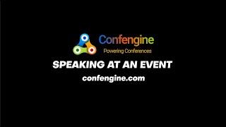 Speaker walkthrough - Joining a Session on ConfEngine