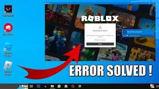 How to Fix Roblox Connection Error Sorry there was a Problem Reaching our Servers