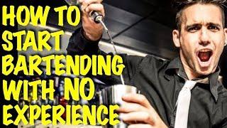 How To Get a Bartending Job with No Experience - Bartending 101