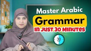 Learn Arabic Grammar from scratch - lessons 1/2/3