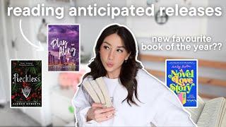 reading anticipated releases🫢 reckless, a novel love story and play along!