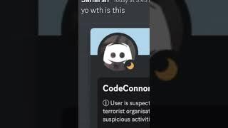 How to get the discord online terrorist warning ️