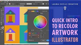 Recolor Artwork in Adobe Illustrator Quick Tutorial 2020