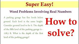 Easily Master Grade 7 Math: Real Number Word Problems