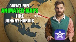 Make Stunning Animated Maps in iMovie iOS (FREE)