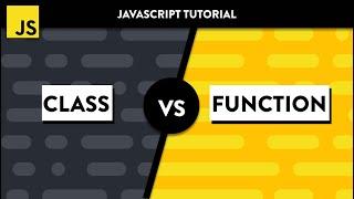 Function vs Class in JavaScript | #TechTips