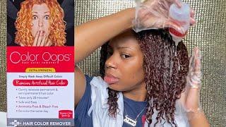 COLOR OOPS HAIR COLOR REMOVER (EXTRA STRENGTH) | DARK TO LIGHT HAIR COLOR (PART 1)