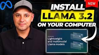 Meta's New Llama 3.2 with Vision is here - Run it Privately on your Computer