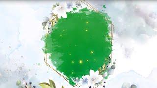 Latest Birthday invitation card video without text and Green screen Template video free download